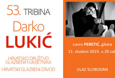 53. tribina „Darko Lukić“