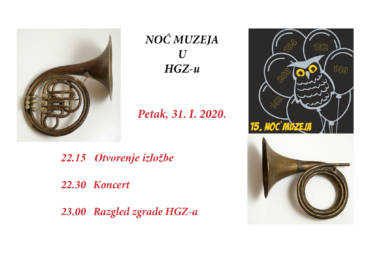 Noć muzeja u HGZ-u