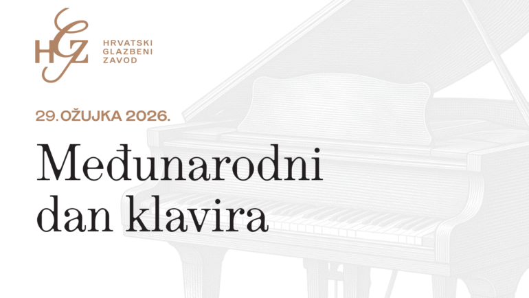 Upoznajte klavire Hrvatskoga glazbenog zavoda